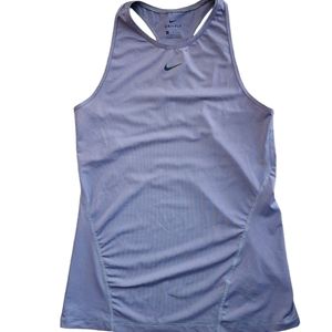 NIKE DRI-FIT ATHLETIC TANK. GRAY/SMALL